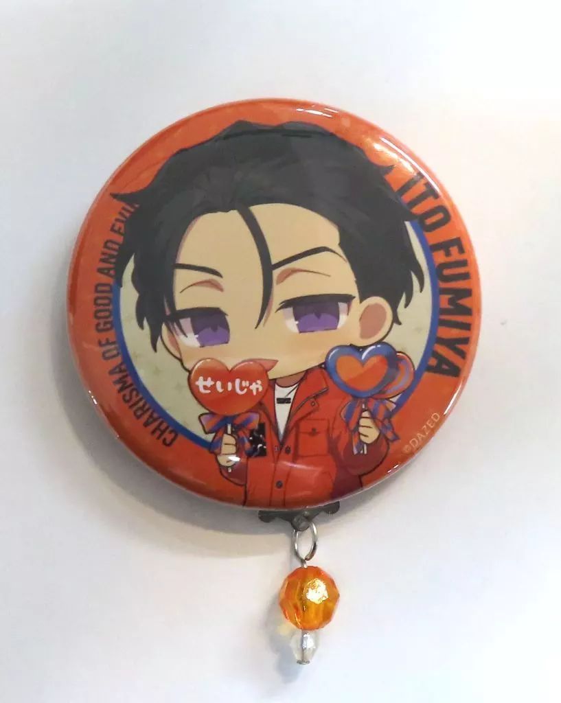 カリスマ　伊藤ふみや　ピザパーティー　3周年　缶バッジ カリスマ3周年カフェピザパーティー 缶バッジ 伊藤ふみや - メルカリ