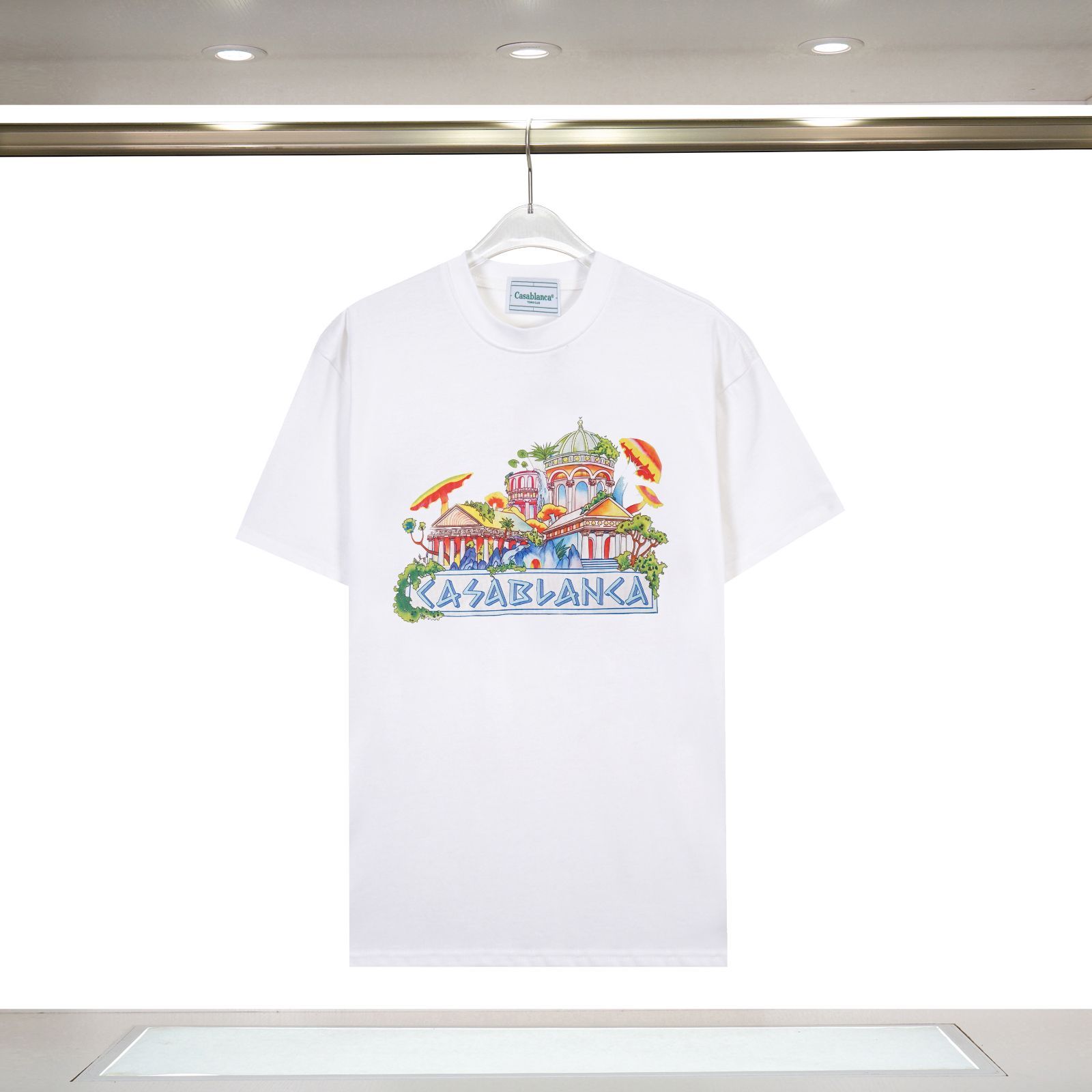 新品未使用 CASABLANCA カサブランカ 半袖 Tシャツ ホワイト PPPP - メルカリ