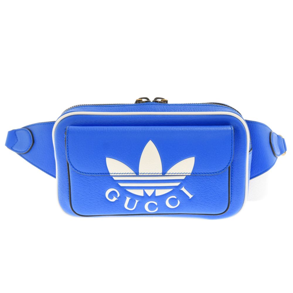 GUCCI (グッチ) ×ADIDAS TREFOIL LOGO BODY BAG トレフォイルロゴ