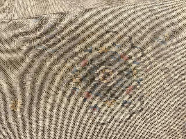 平和屋着物●本場大島紬　正倉院花唐草文　正絹　逸品　未使用　BAAT6734hv 平和屋着物○本場大島紬 正倉院花唐草文 正絹 逸品 未使用 BAAT6734hv