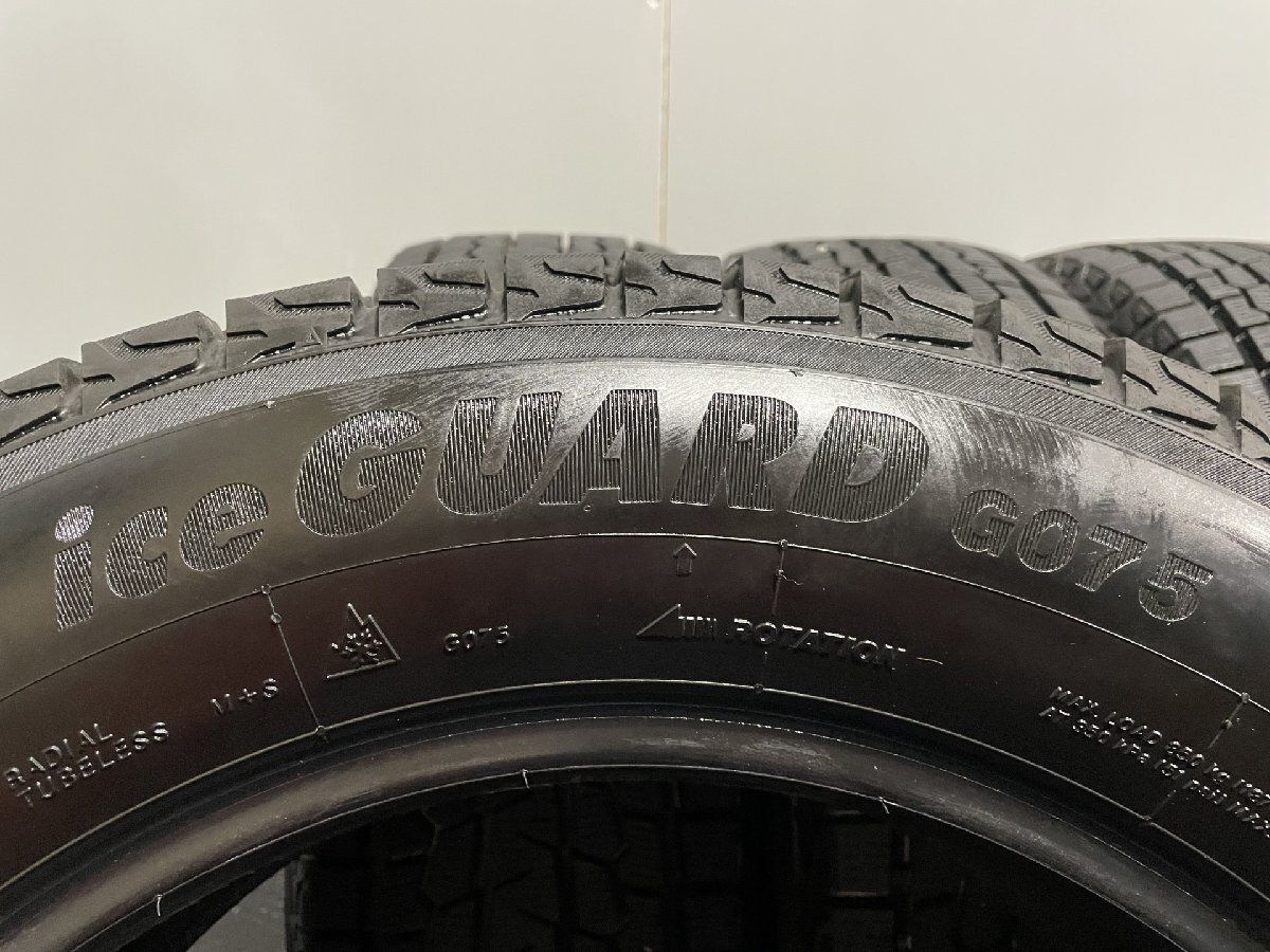 YOKOHAMA ice GUARD G075 225/65R17 17インチ スタッドレス 4本 19年製 バリ溝 ハリアー エクストレイル CX-5等　(MTW122)