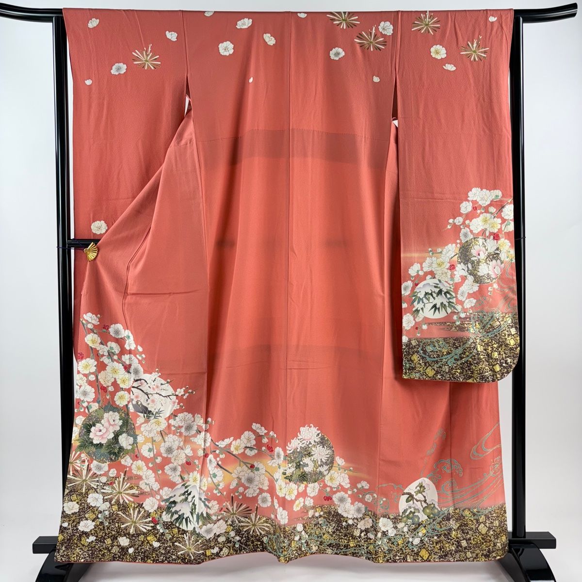 松竹梅 花々 華文振袖 身丈169 松竹梅 花々 華文振袖 身丈169 - メルカリ