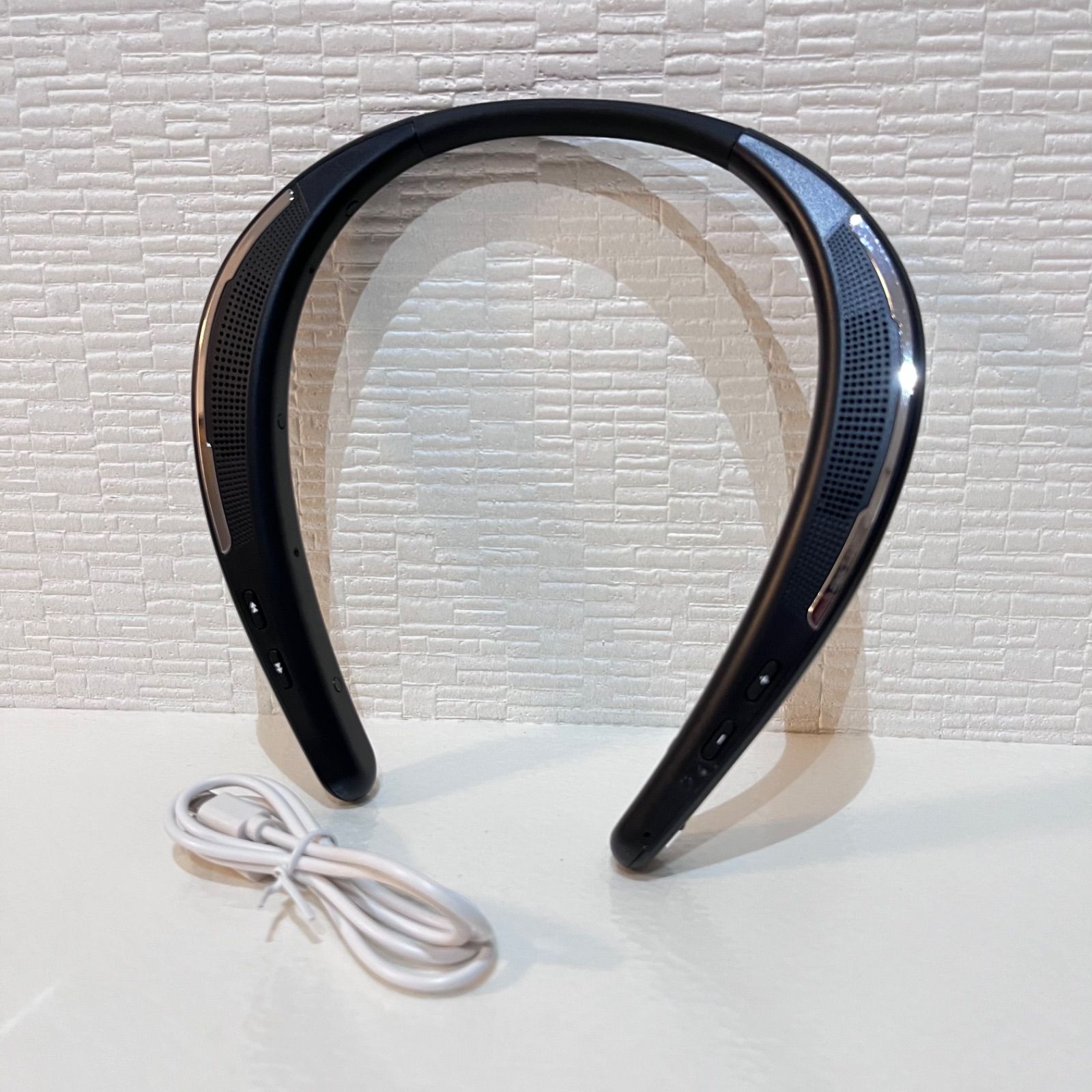 日本語音声ガイド Mongeese ネックスピーカー Bluetooth 5.0 - スマホ