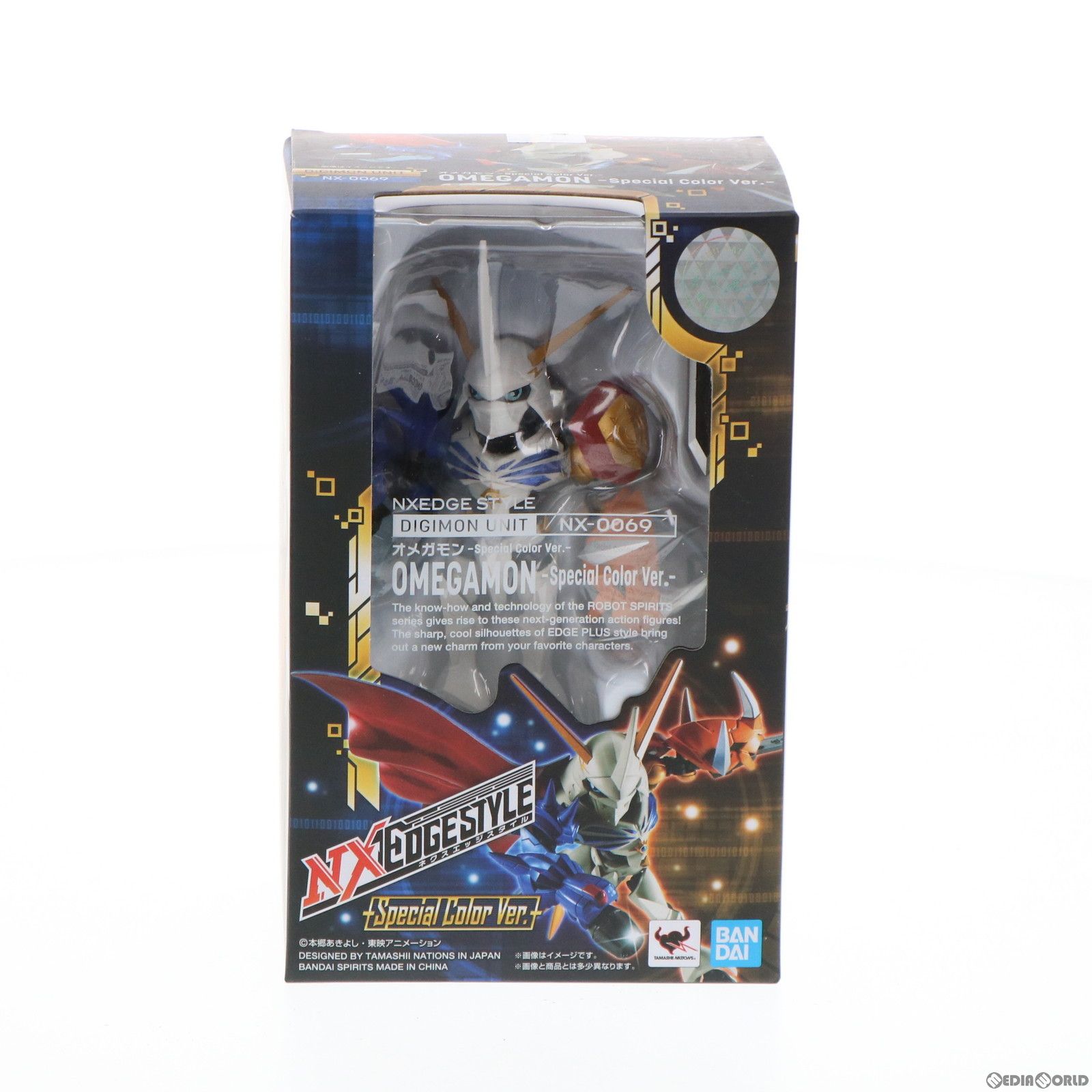 （美品）バンダイ DIGIMON UNIT NX-0014 オメガモン デジモンアドベンチャー：」フィギュア「NXEDGE STYLE [DIGIMON