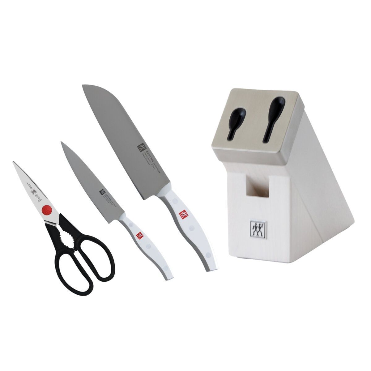 未使用に近い ツヴィリング セルフシャープニング ナイフブロック セット ツヴィリングからシャープニング機能内蔵のナイフブロック『セルフ