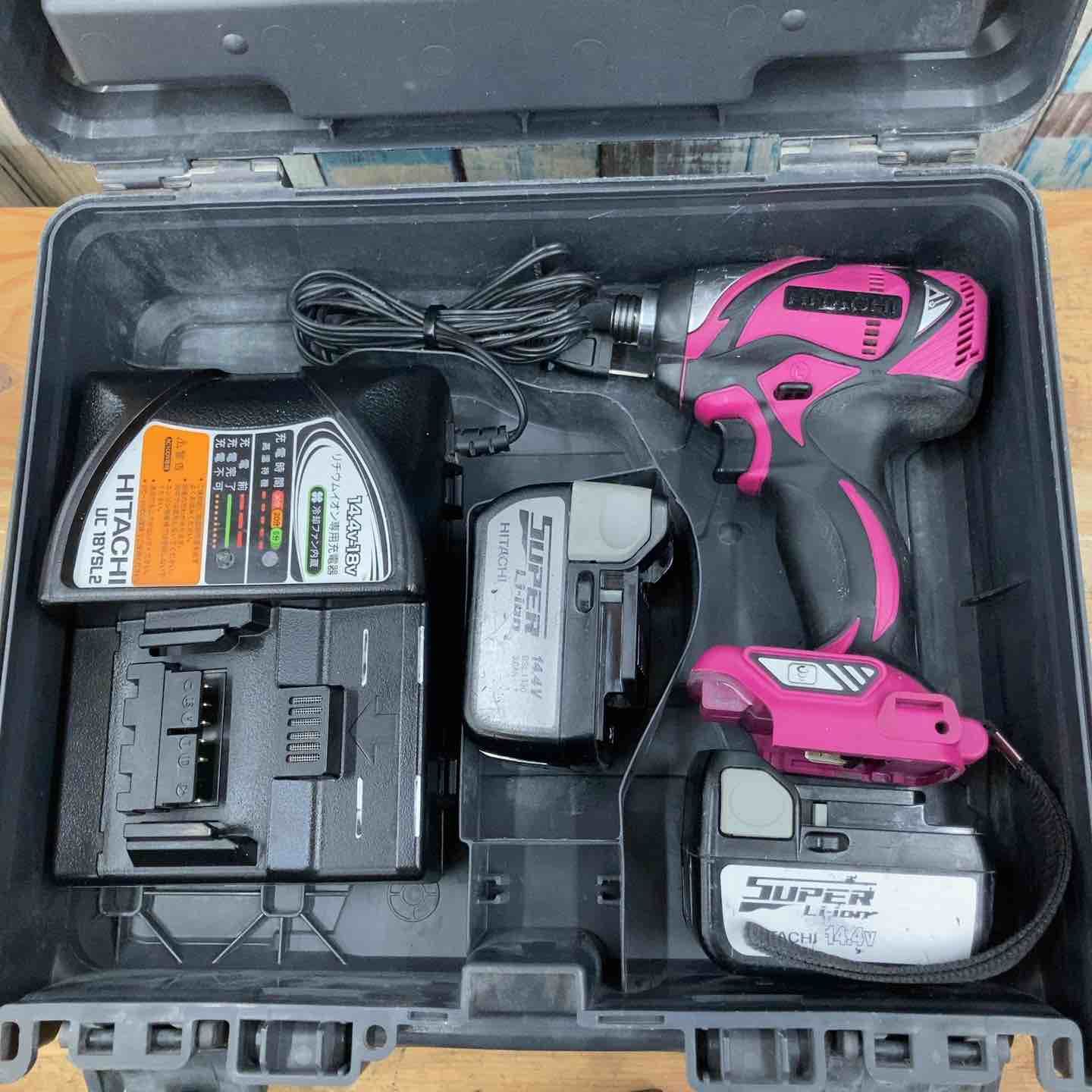 ハイコーキ HIKOKI 旧 日立工機 14.4Vコードレスインパクトドライバー WH14DBAL 2LSCK R 柏店