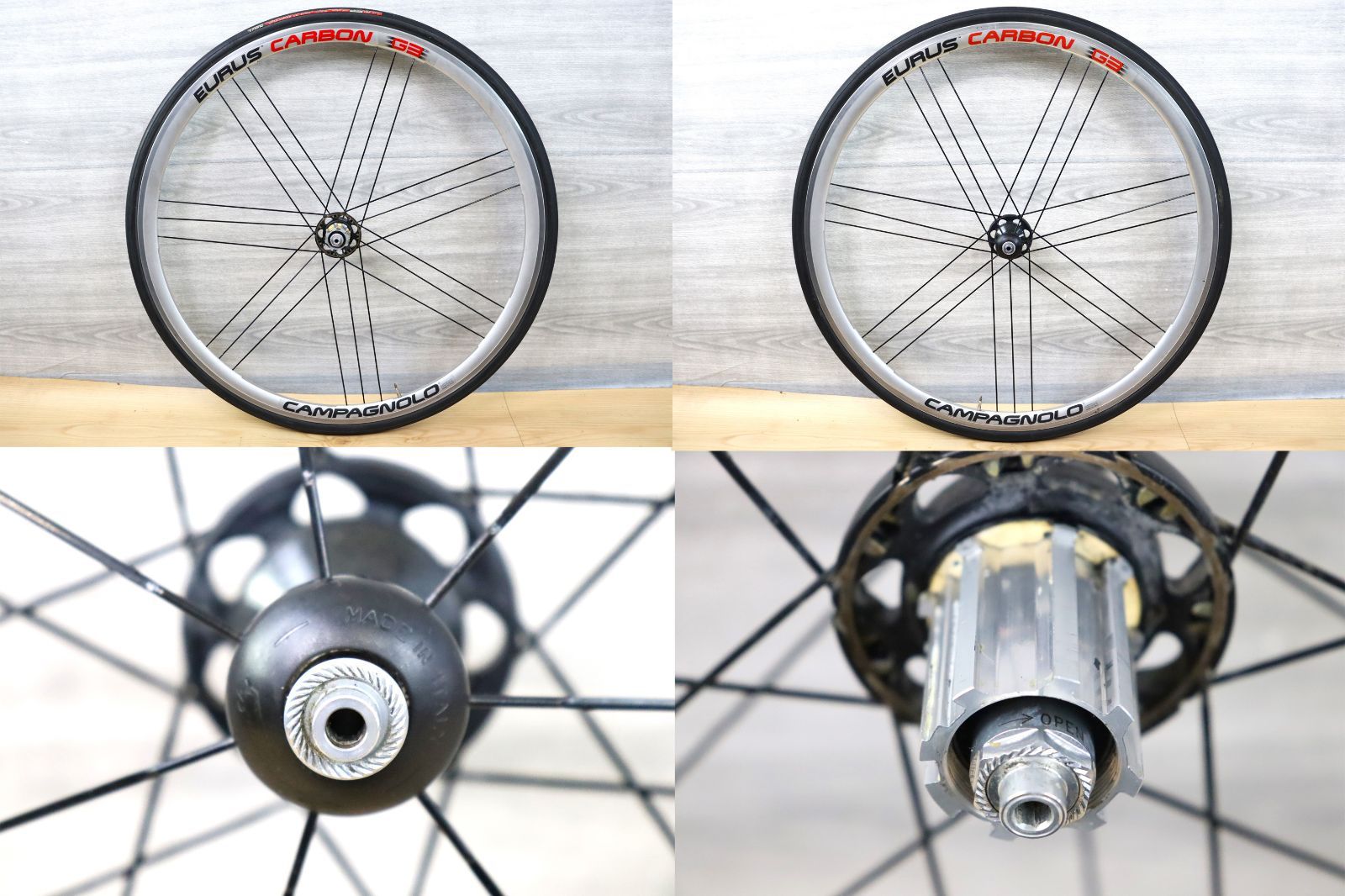 グランドセール Campagnolo G3 カンパニョーロ ユーラス カーボン 9-11 ...