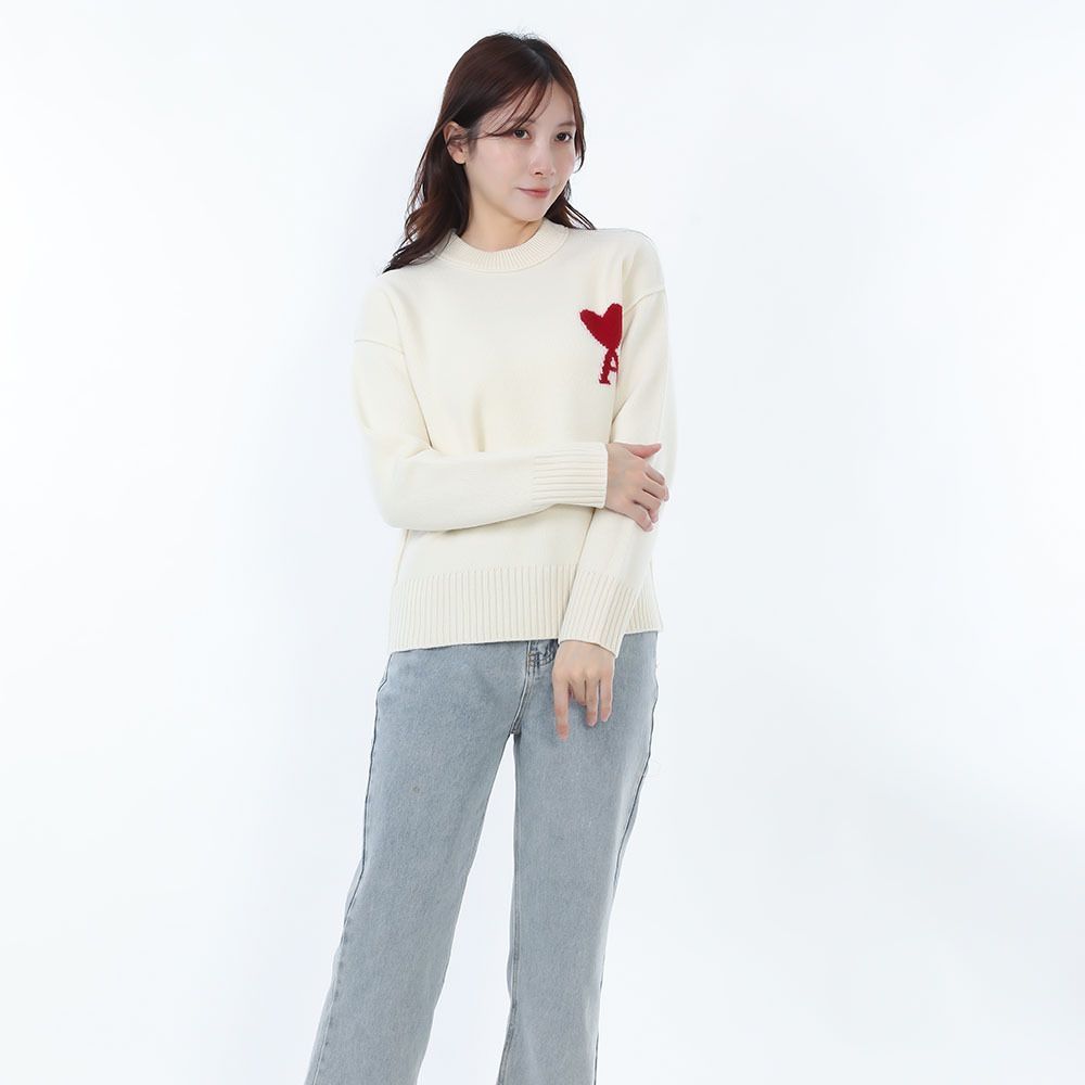 新品 AMI PARIS アミパリス UKS838.018 154 メリノウールフェルト