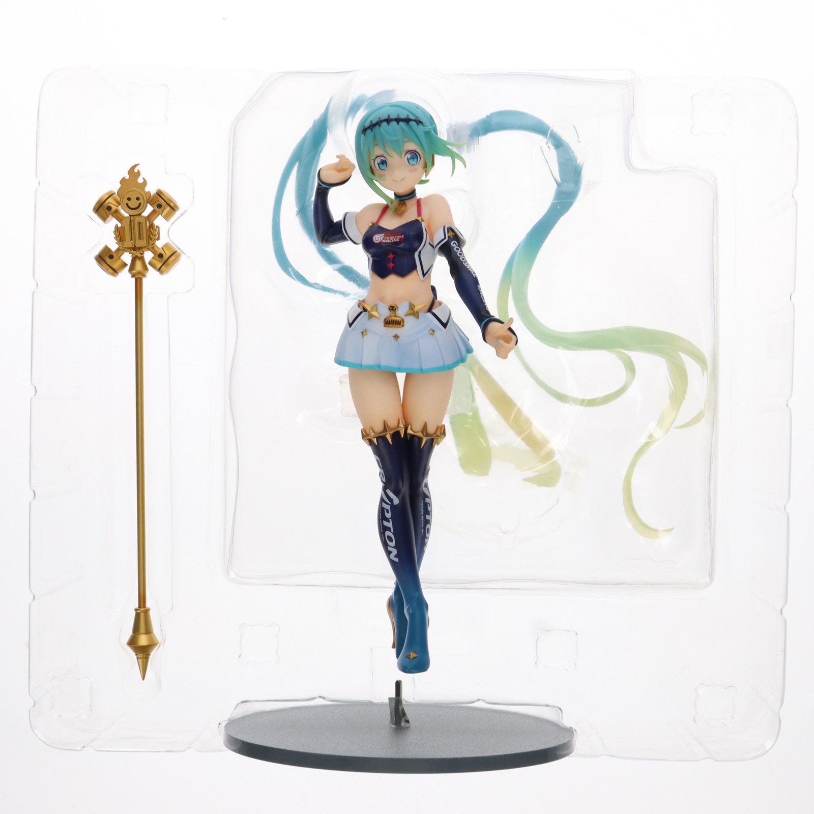 レーシングミク 2018 summer Ver. キャラクター・ボーカル・シリーズ 01 初音ミク 1/7 完成品 フィギュア GOODSMILE ONLINE SHOP&あみあみ&Amazon.co.jp限定 マックスファクトリー