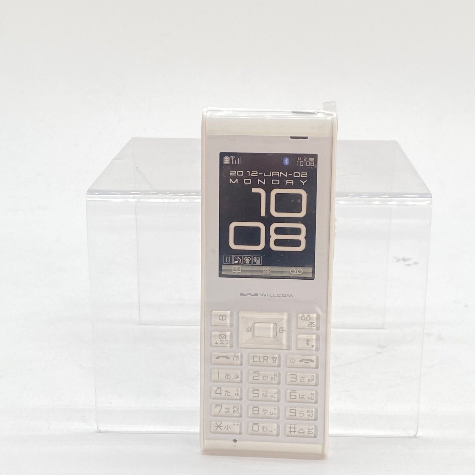 SII Willcom SOCIUS WX01S white mockup model
