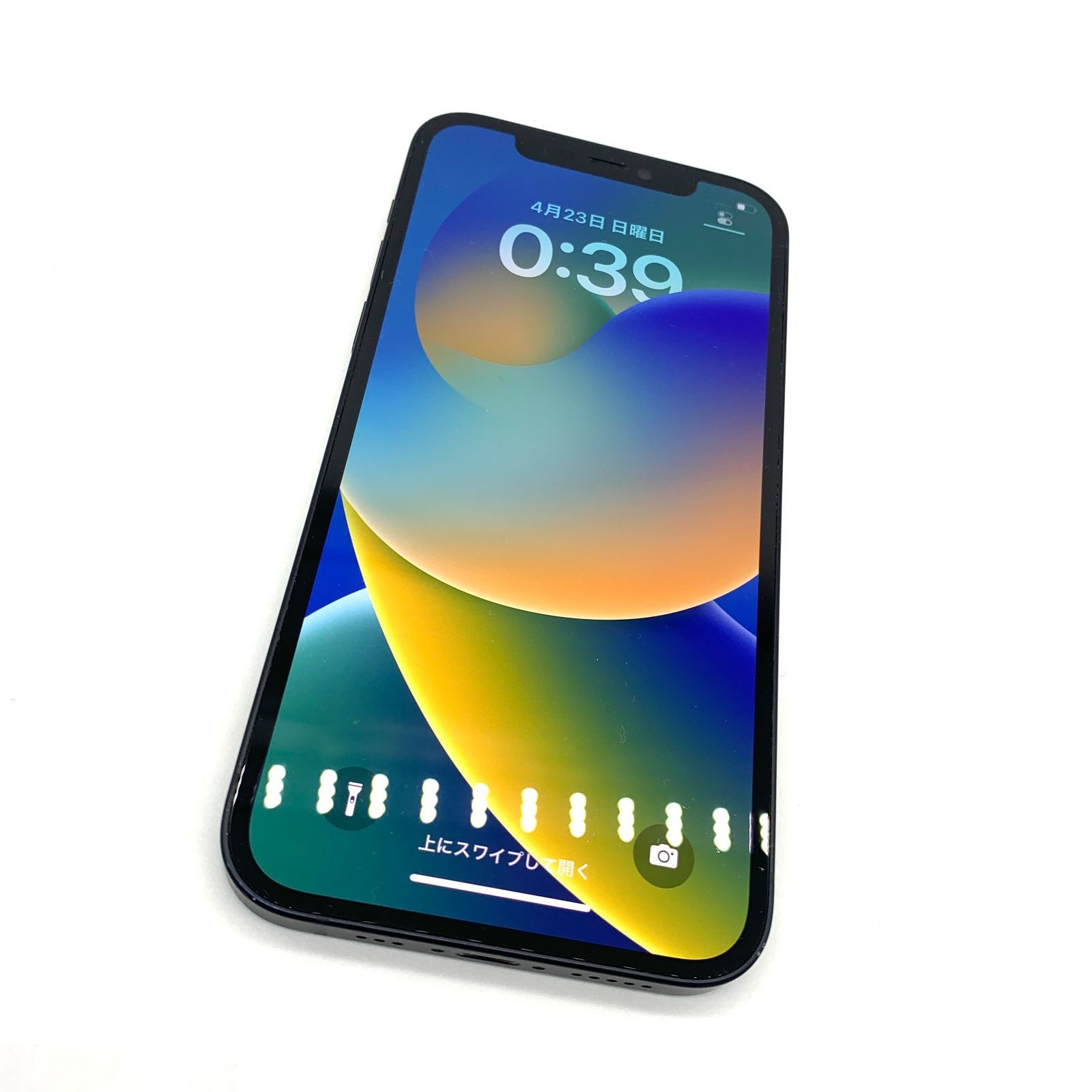 ▽SIMロック解除(docomo) iPhone12 128GB ブラック MGHU3J/A 