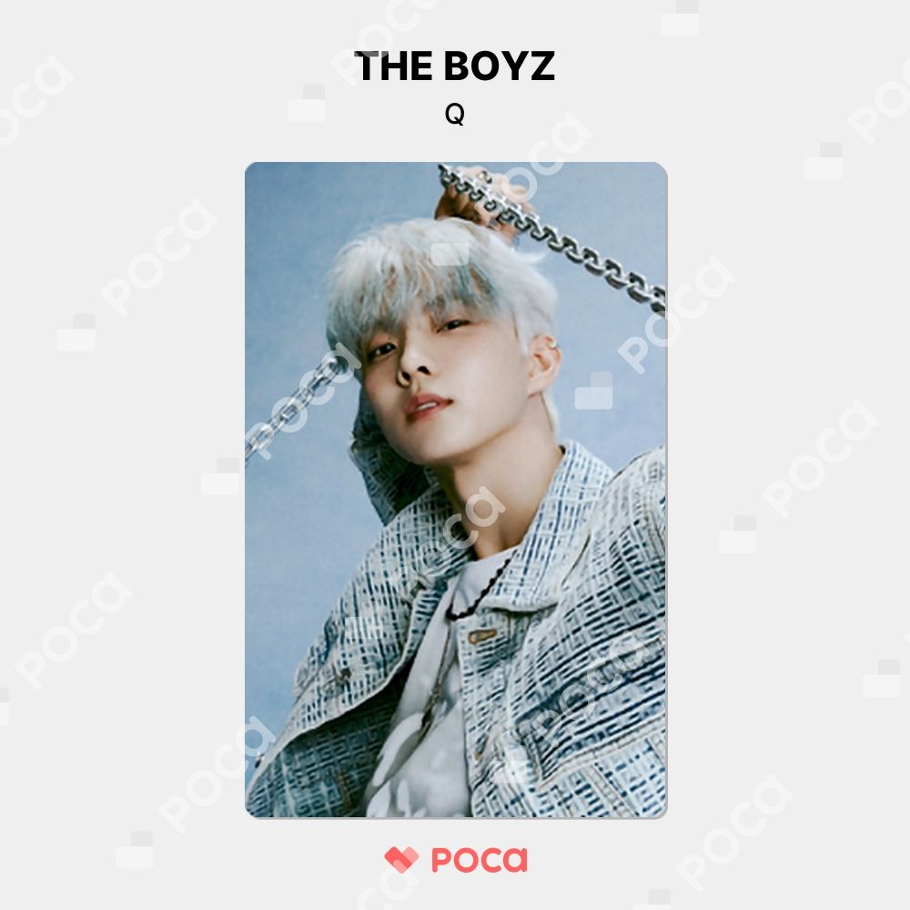 THE BOYZ キュー トレカ BE AWARE Denial Ver. 公式 トレカ