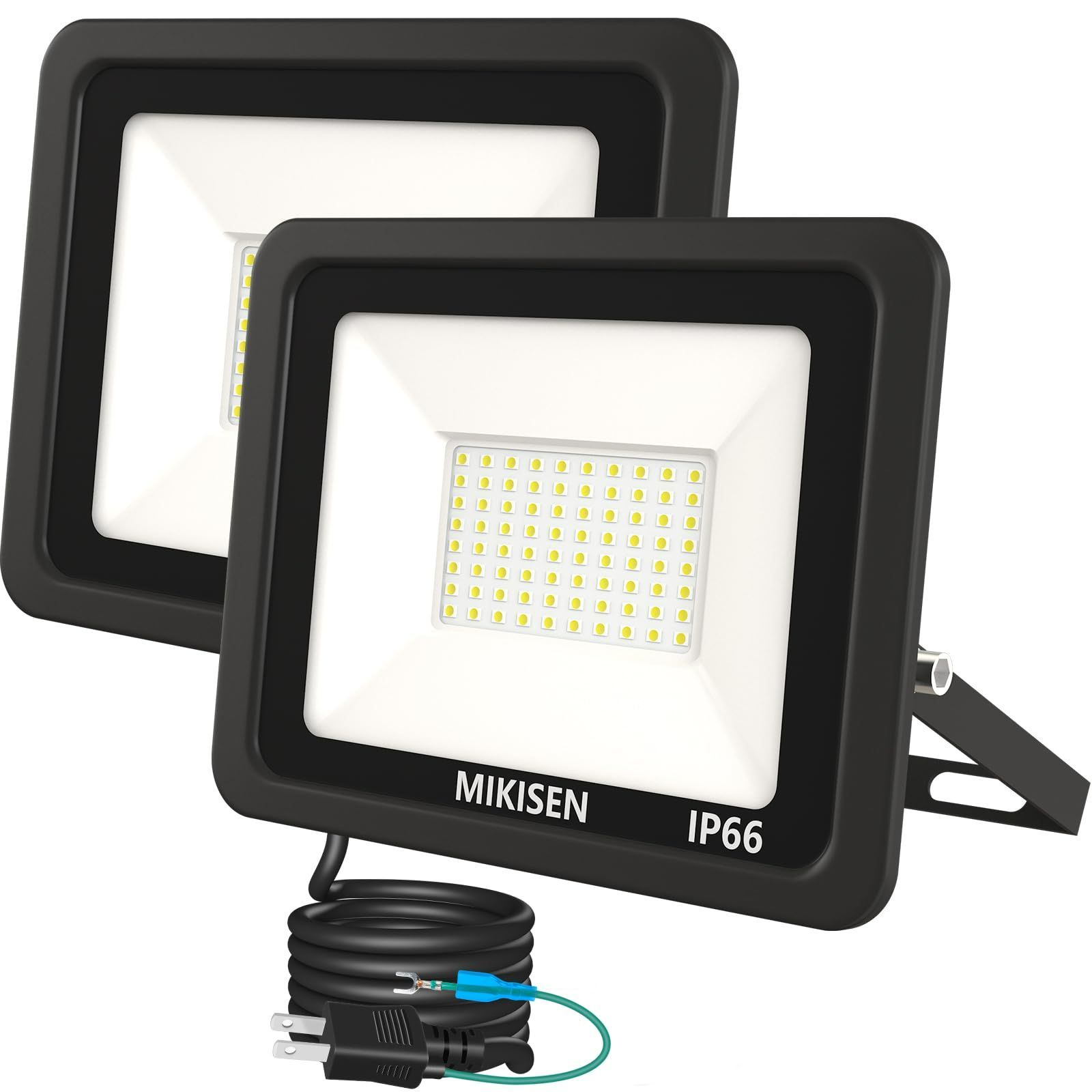 投光器 LED 屋外 100v 灯光器 作業灯 外灯 6500K IP66 工事 - 蛍光灯・電球