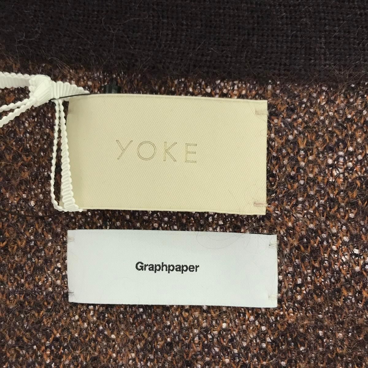 Graphpaper×YOKE グラフペーパー×ヨーク 23AW 4Color Mix Mohair