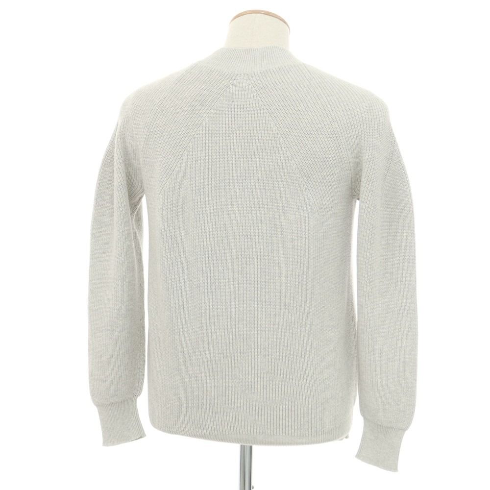 BATONER LT-Gray ニット セーター サイズ3 BATONER バトナー ドライバーズニット グレー 3(L)