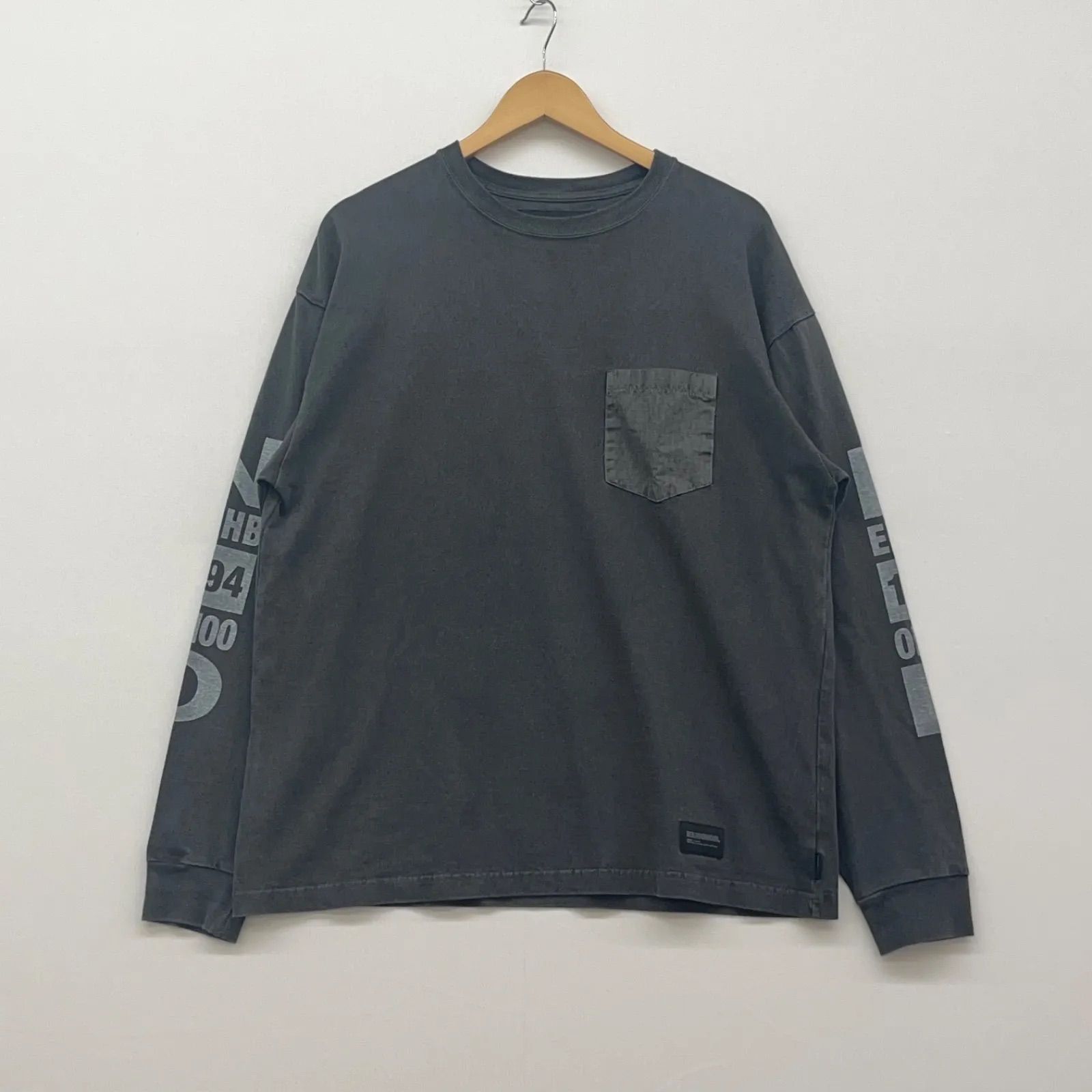 NEIGHBORHOOD/ﾈｲﾊﾞｰﾌｯﾄﾞ/M/PIGMENT DYED CREWNECK/ﾋﾟｸﾞﾒﾝﾄﾀﾞｲ/ﾛﾝT