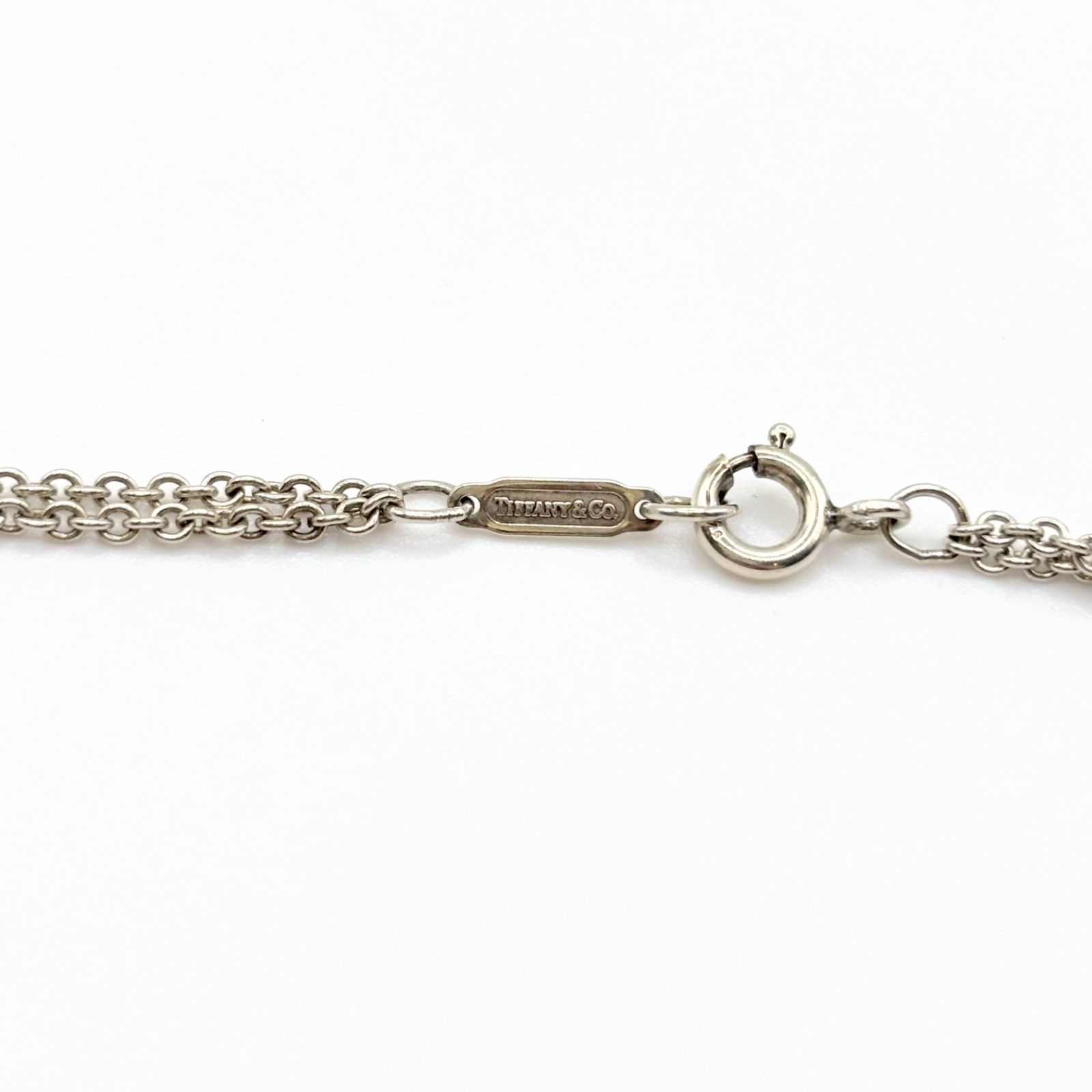 TIFFANY ティファニー インフィニティ ダブルチェーンネックレス