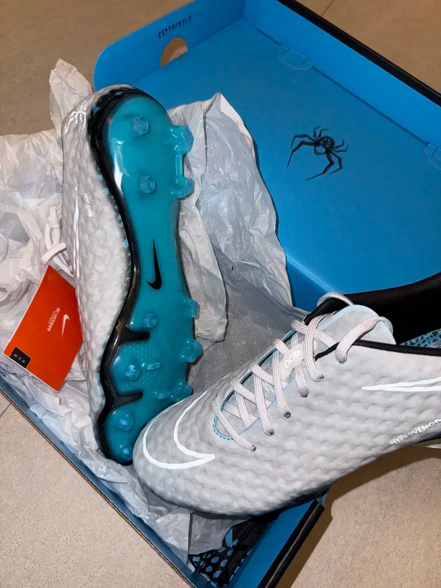 ナイキハイパーヴェノム ファントム HG-E 27.5 NIKE ナイキ ハイパーヴェノム ファントム HG-E(ブルー×オレンジ