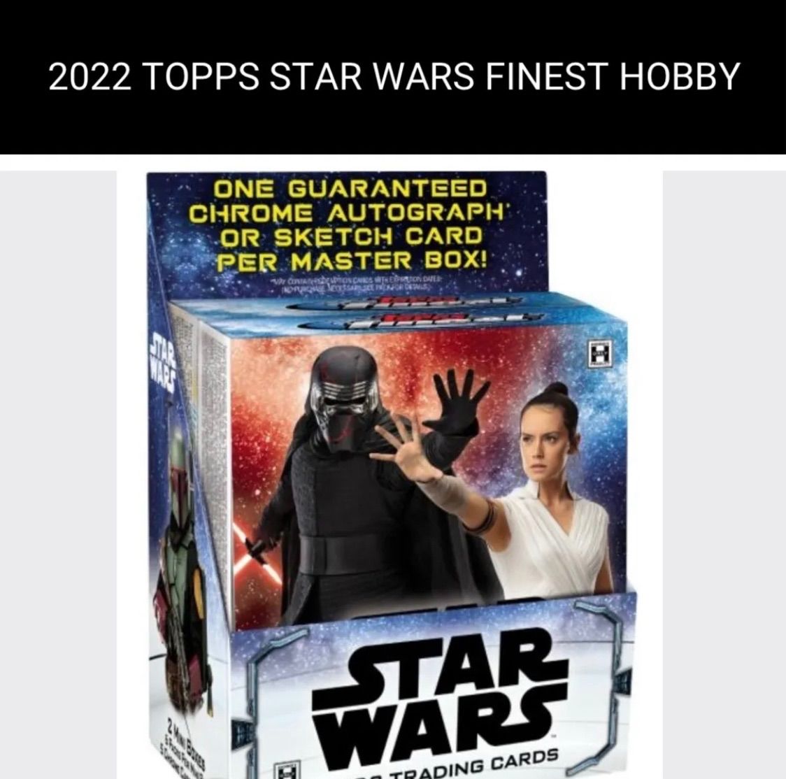 2025 Star Wars Topps Finest Hobby Factory Sealed Box ⑨