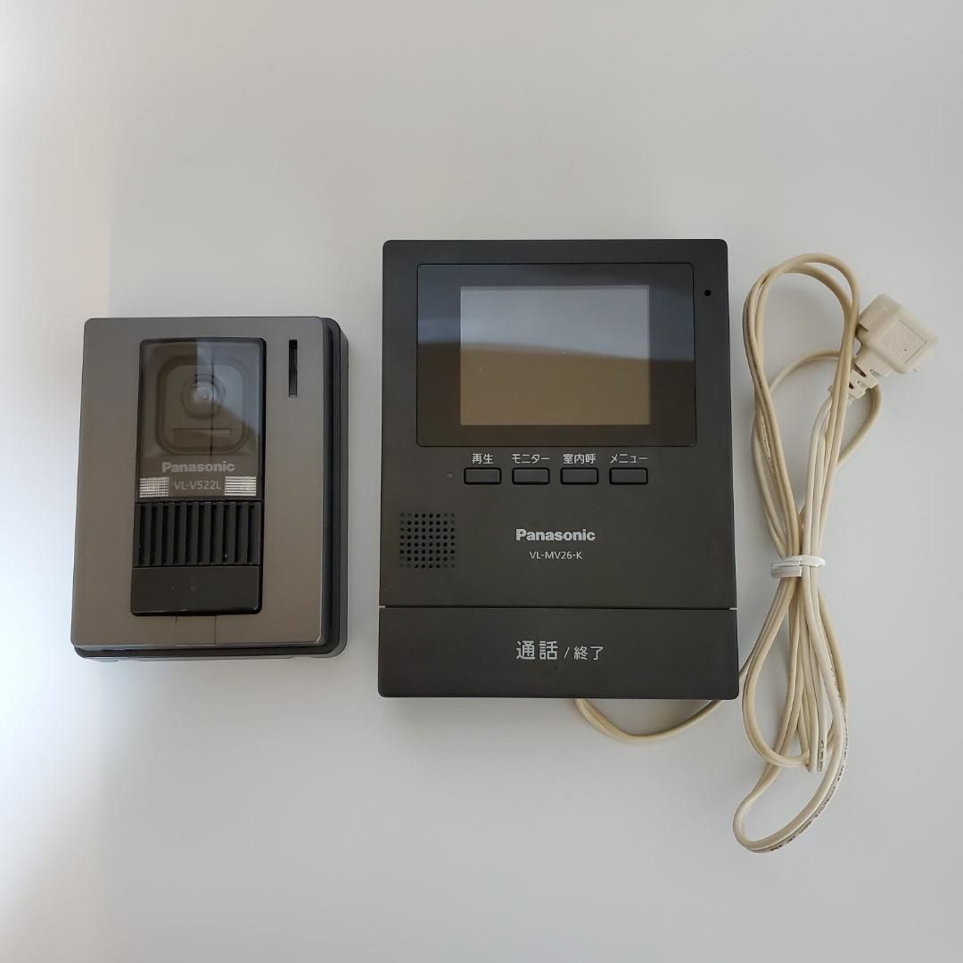 Panasonic インターホン VL-MV26-KVL-V522L【k554】 Panasonic パナソニック インターホン ドアホン VL-MV26-K VL