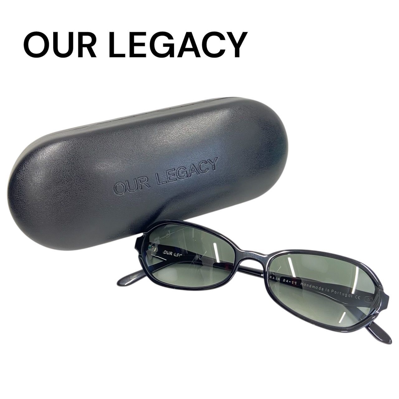美品 24AW OUR LEGACY アワーレガシー サングラス Drain ブラック 