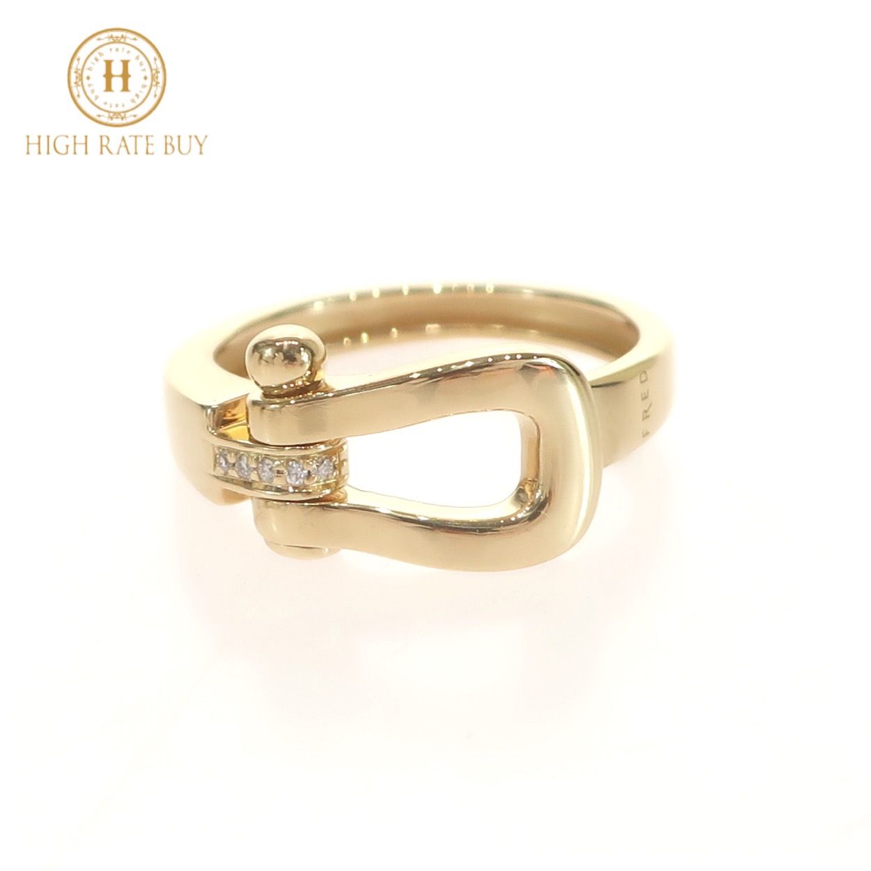 未使用品】FRED フォース 10 K18 ダイヤモンド ラージサイズ