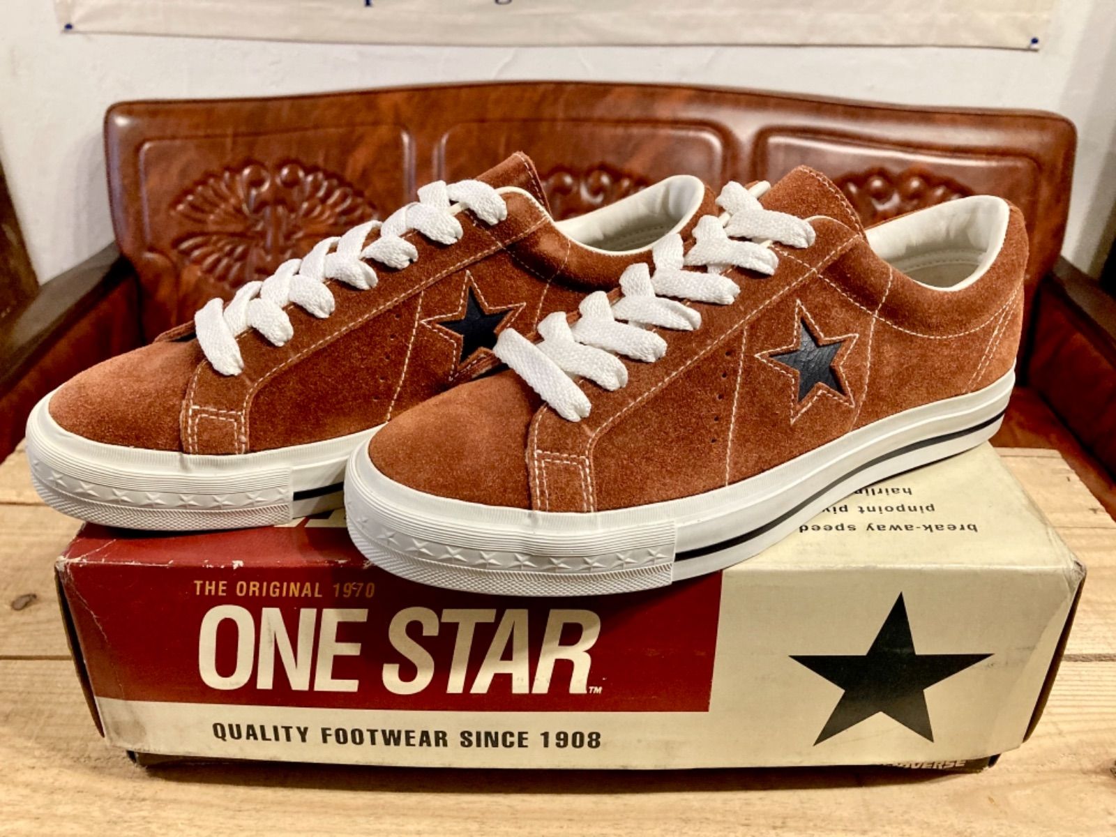 ★超希少レア★90s！CONVERSE シティースター スウェード デッド