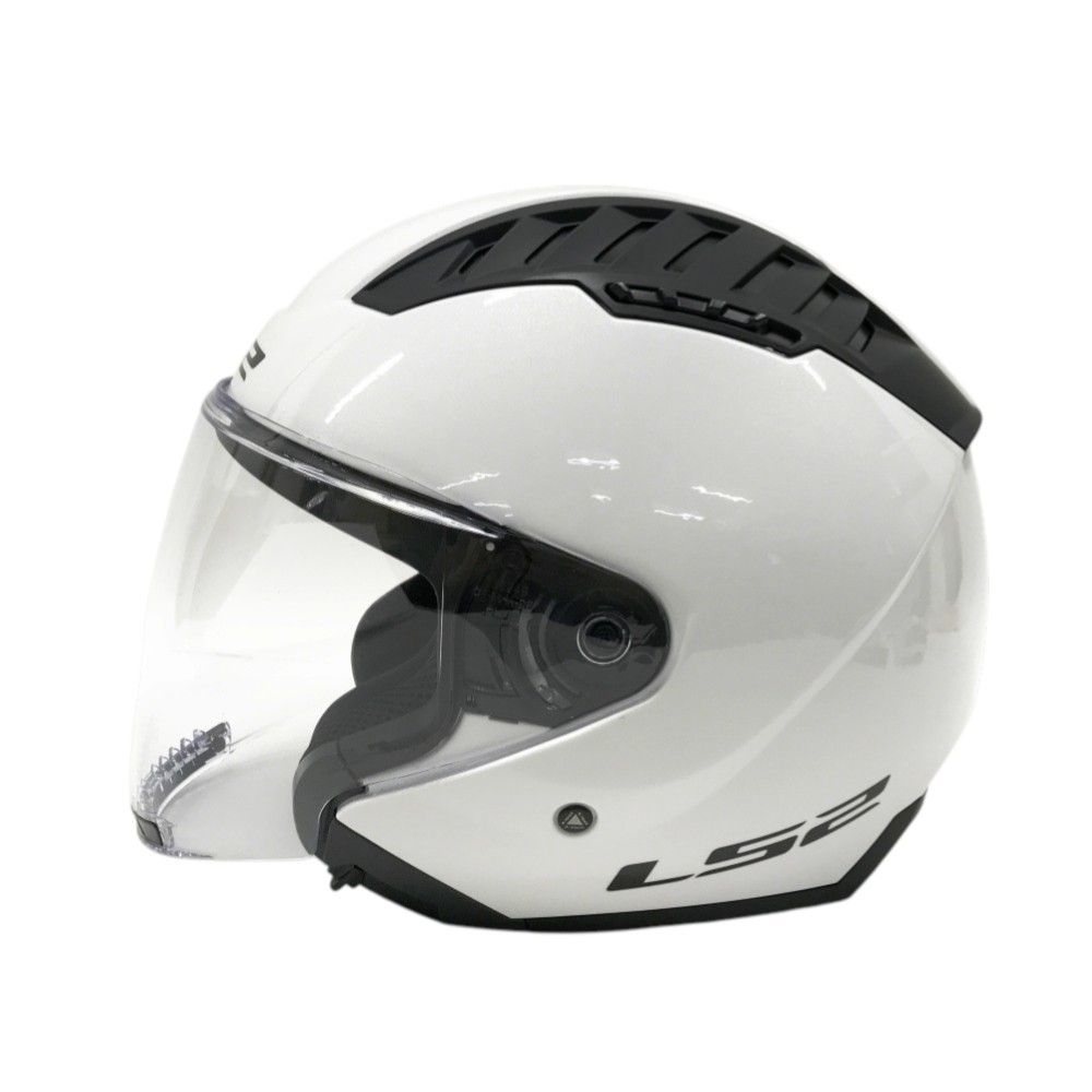 LS2 TRACK ホワイト ジェットヘルメット LS2 TRACK ホワイト ジェット