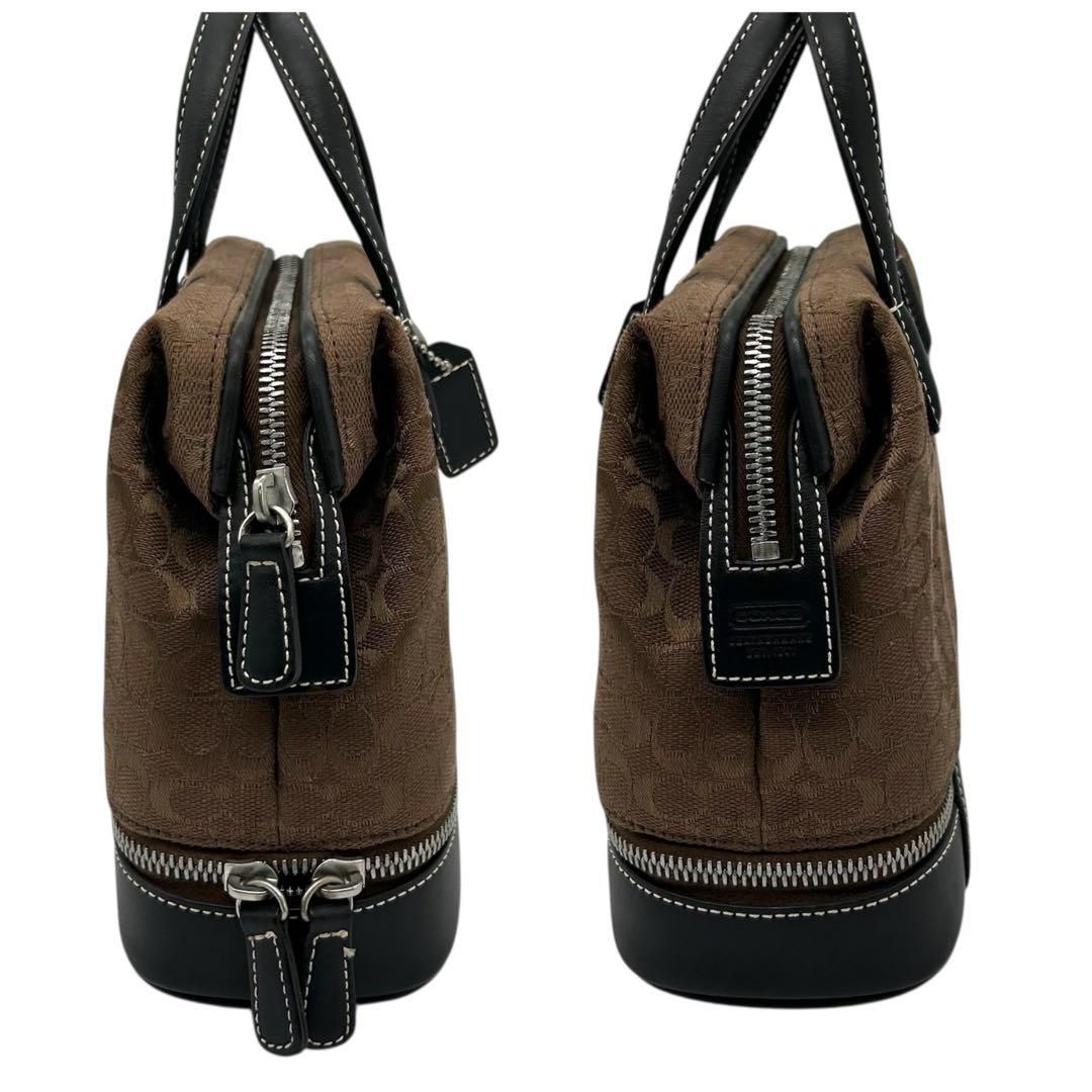 良品 1180 Coach Hand Bag Mini Signature - メルカリ
