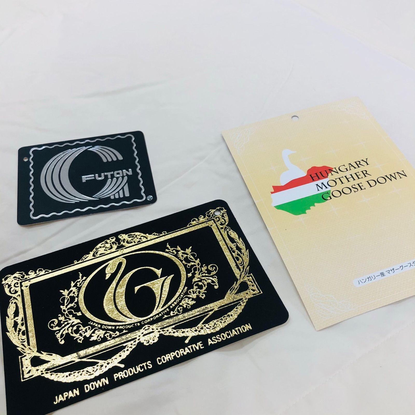 合掛け 羽毛布団 キング ハンガリー産ホワイトマザーグース プレミアム