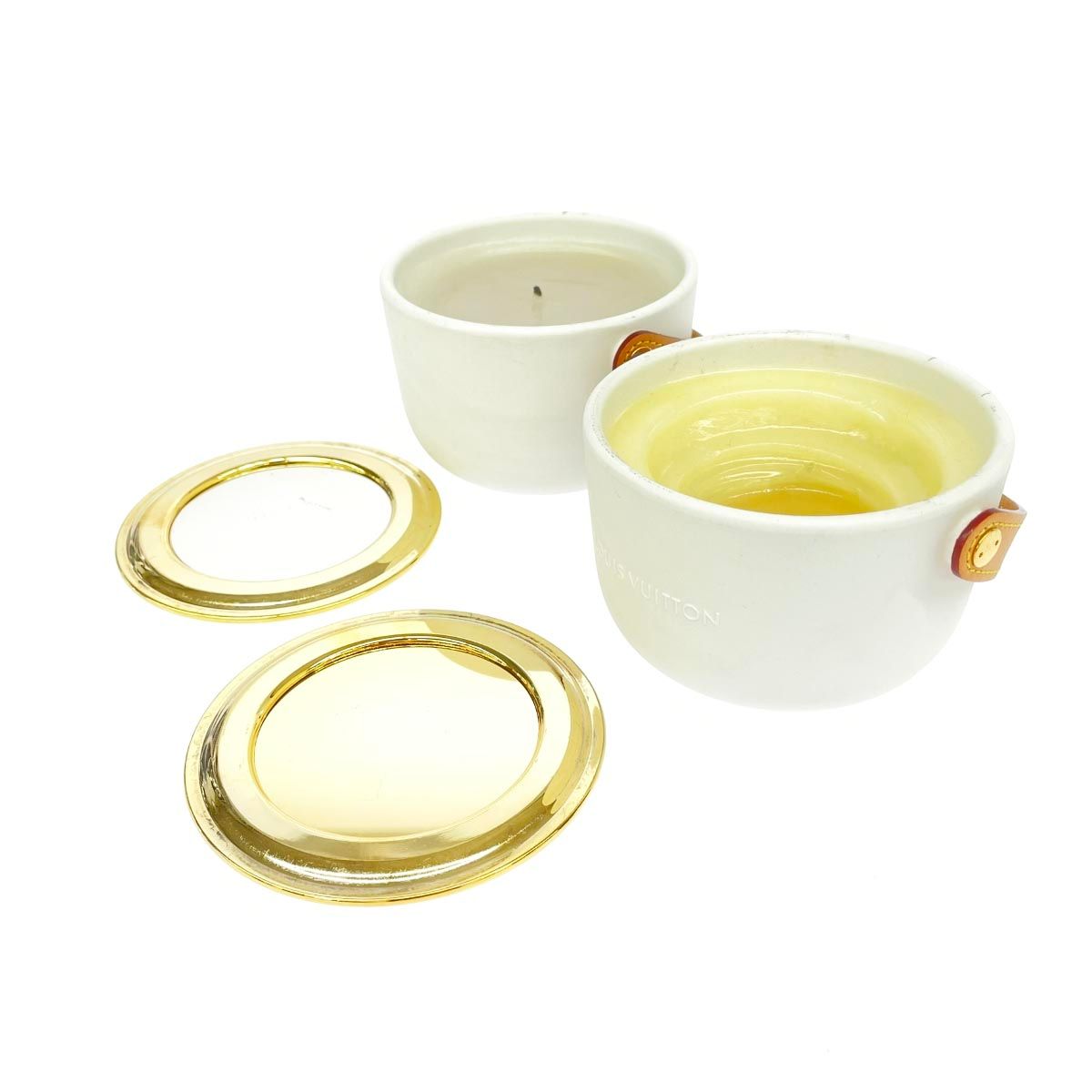 ルイヴィトン ILE BLANCHE キャンドル ルイ・ヴィトンから香りの旅へ