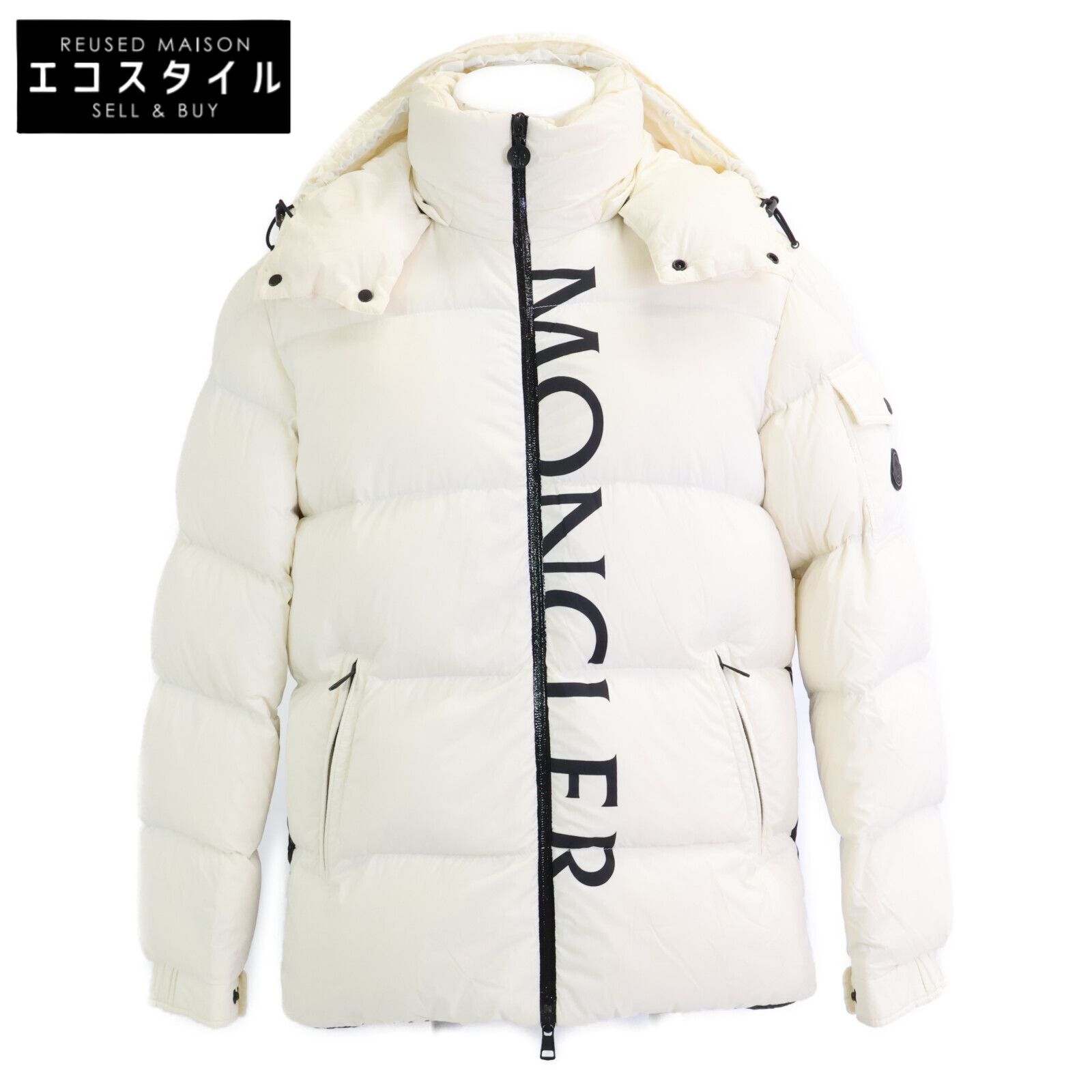 MONCLER MAURES ダウンジャケット モンクレール マウレス 白 MONCLER MONCLER モンクレール MAURES メンズ ダウンジャケット