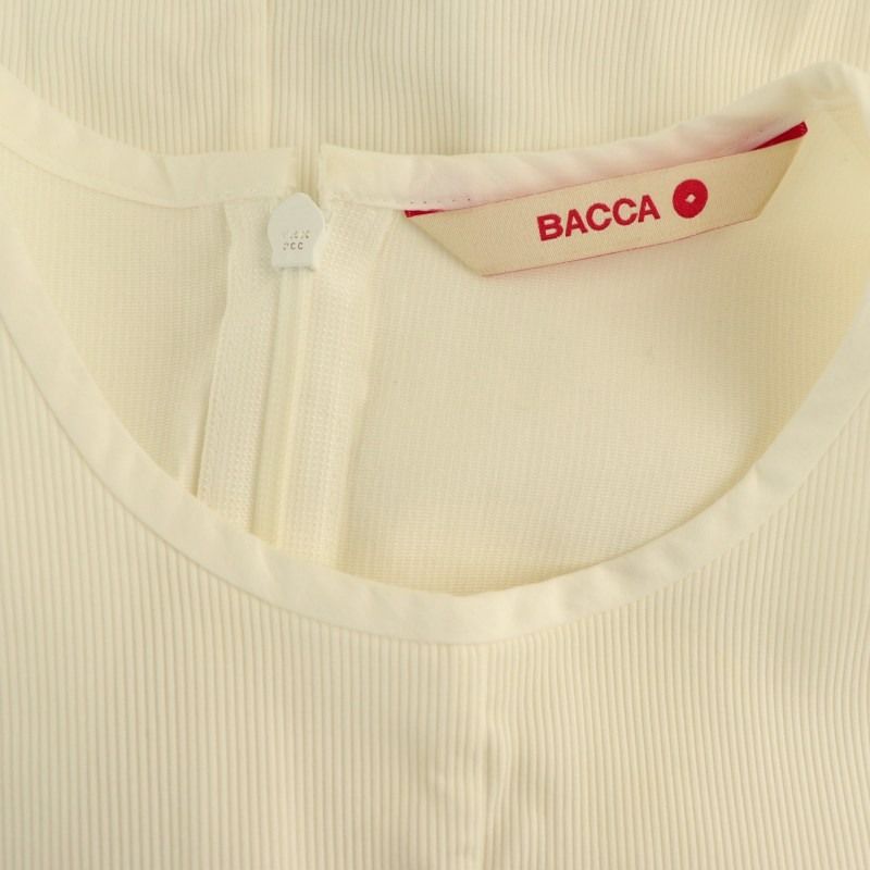 BACCA(バッカ)コットンピケ タンクトップドレス レディース 白　36 Amazon.co.jp: [バッカ] コットンピケ タンクトップドレス