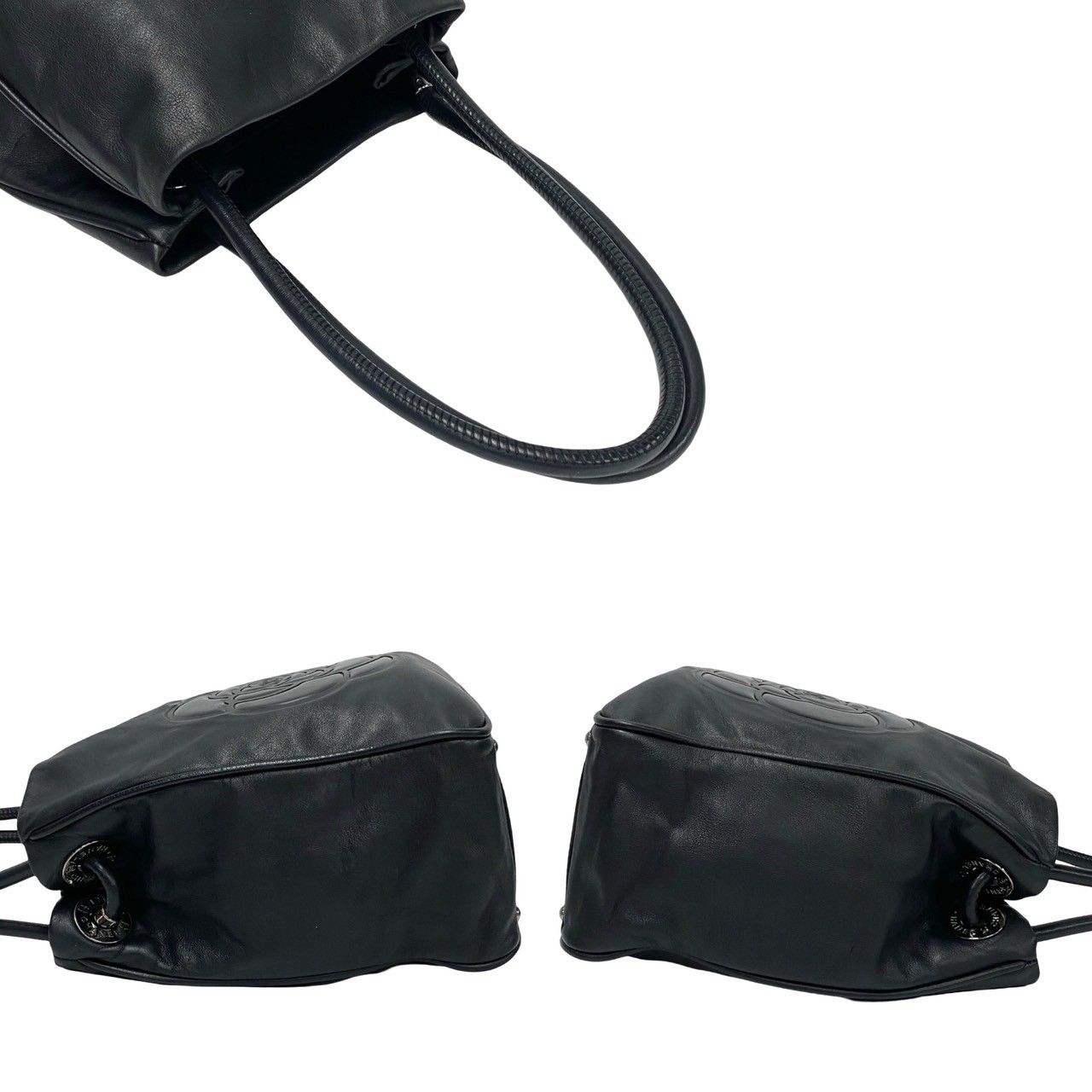 極 美品 希少品 シール有 8番台 CHANEL シャネル カメリア トート ココ
