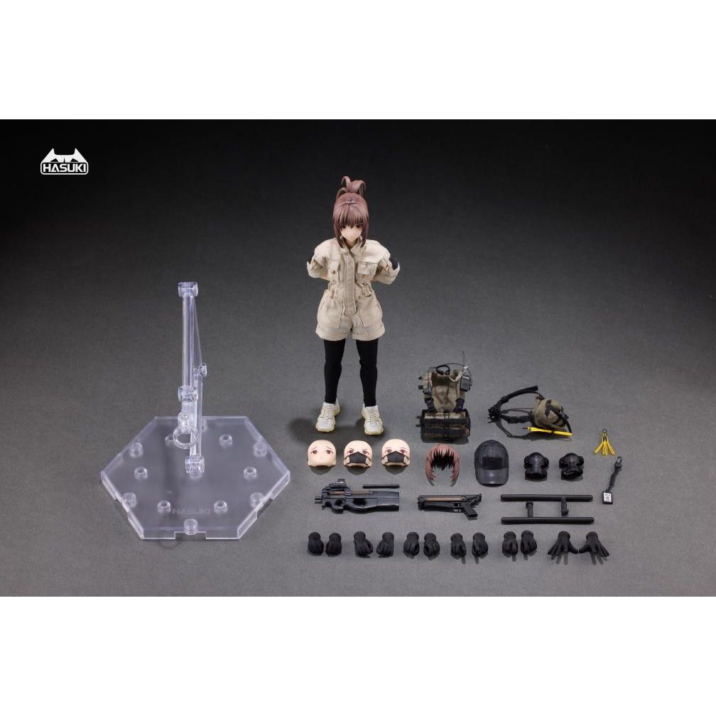 POCKET ART シリーズ PA006 セキュリティ 冷泉緋世 れいぜいひよ 1|12 完成品 可動フィギュア HASUKI ハスキ