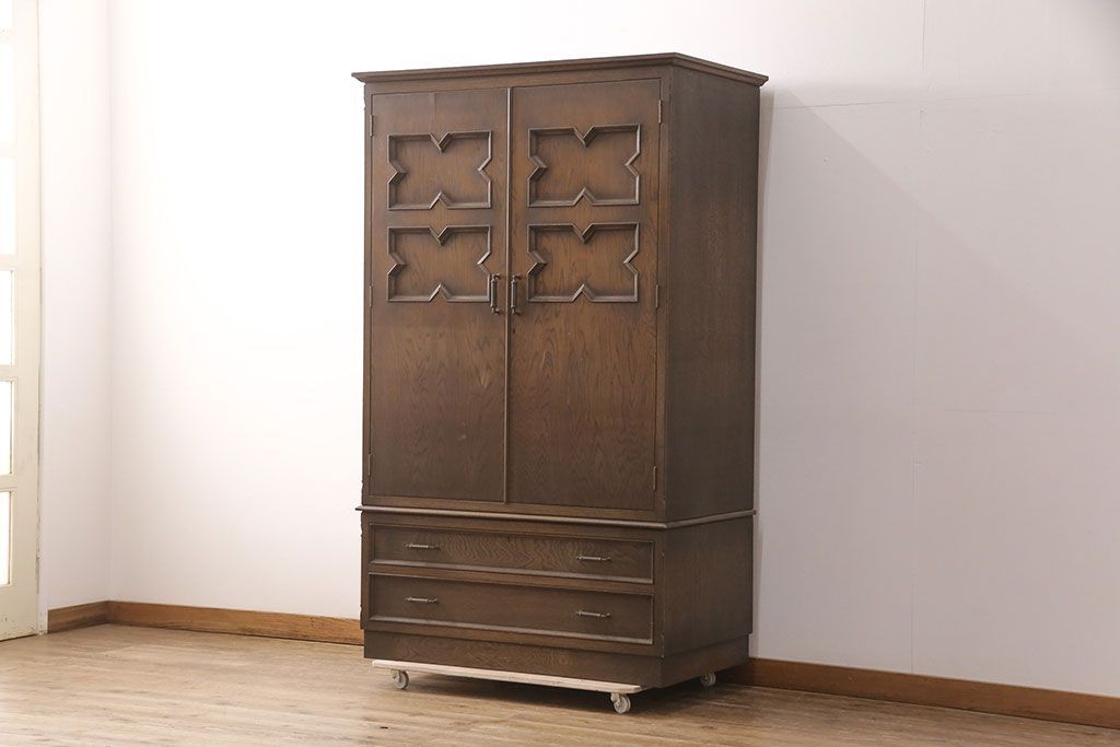 永田良介商店 神戸家具 木製チェスト たんす 13引き出し ANTIQUE