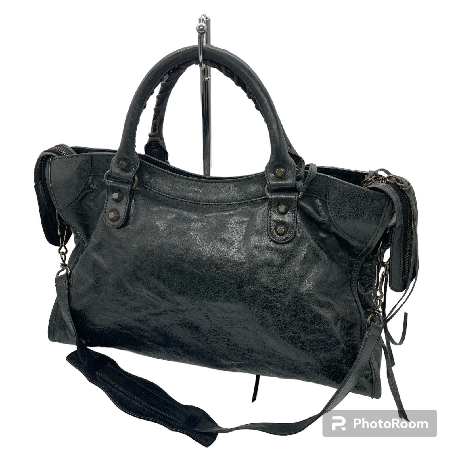 BALENCIAGA バレンシアガ ザ シティ 115748 レザー 2WAY