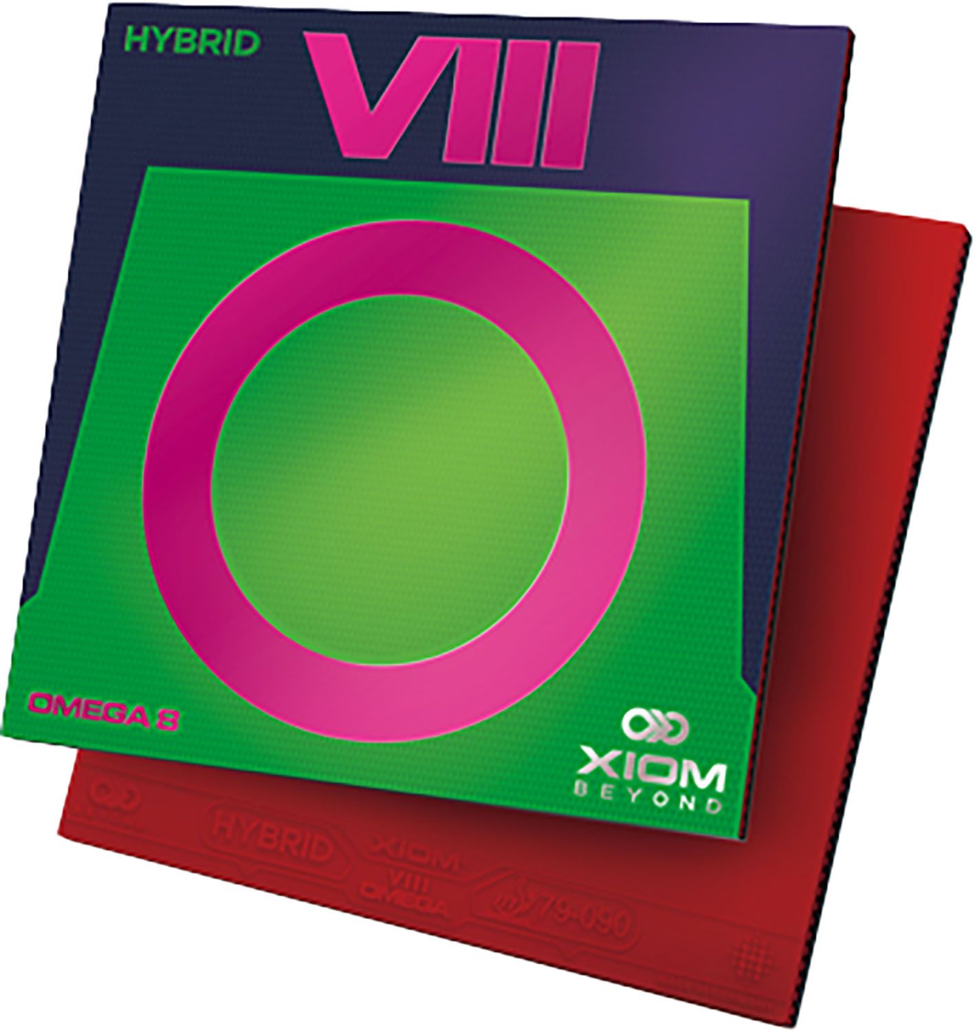 エクシオン XIOM 卓球 オメガ VIII ハイブリッド 850041 0020 ブラック