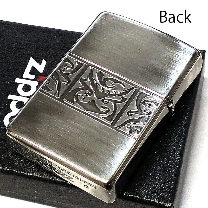 ZIPPO】 アメリカインディアン彫刻ライター