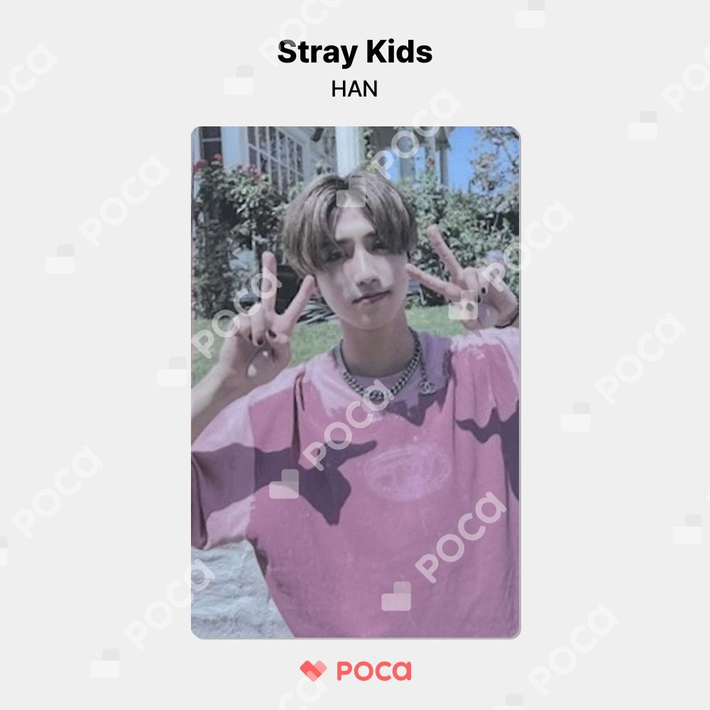 Stray Kids MAXIDENT soundwave ラキドロ ハン Stray Kids Album Maxident Lucky Draw LD Soundwave Photocard
