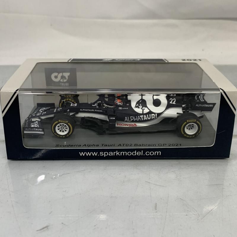 1/43 AlphaTauri AT02 #22 Scuderia AlphaTauri 9th Bahrain GP 2021 Yuki Tsunoda [S7669][91]
