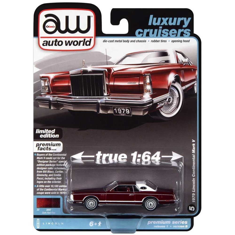 Auto World オートワールド リンカーン マークV ローライダー 新品b