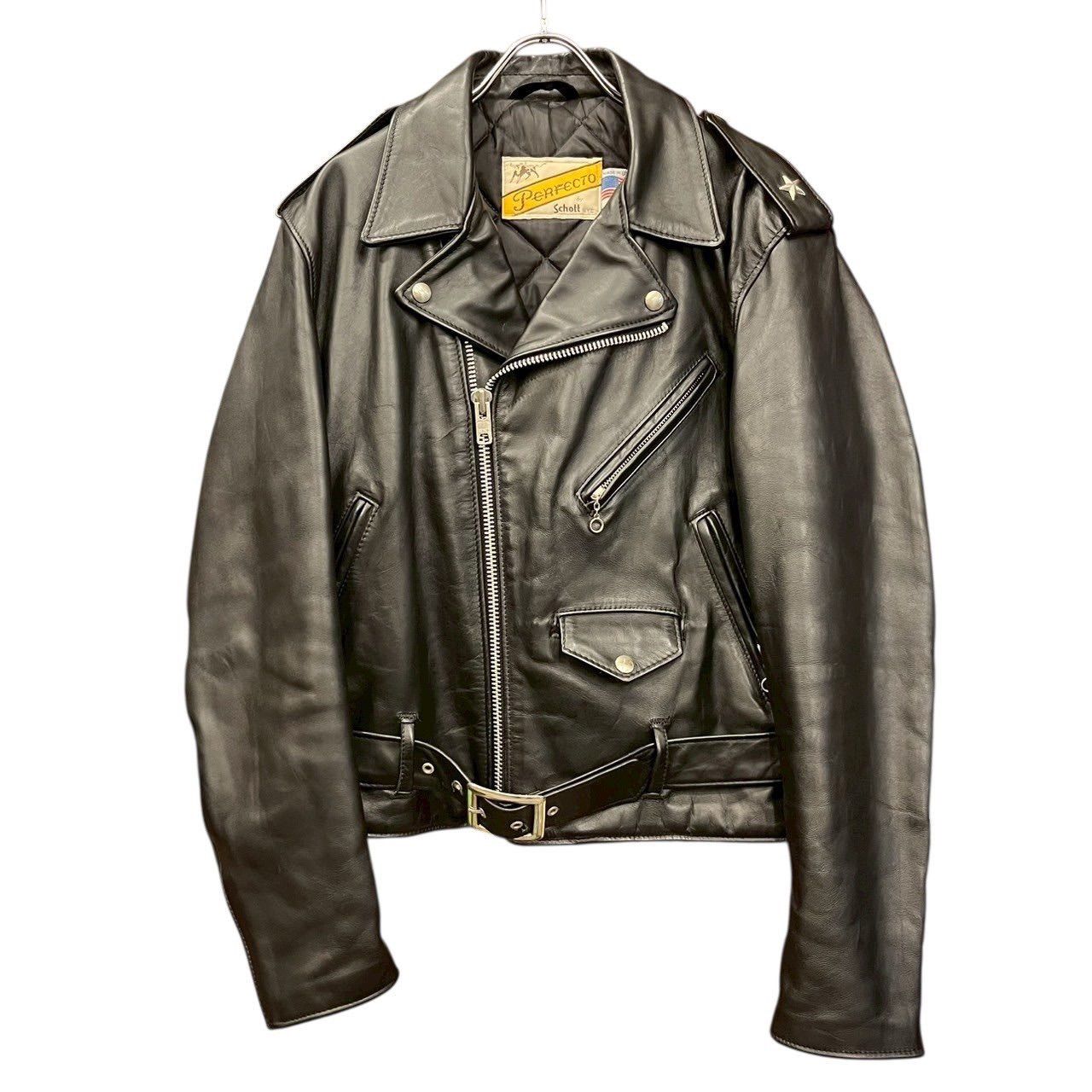 70s ビンテージ Schott NYC 613 ワンスター ダブル ライダース
