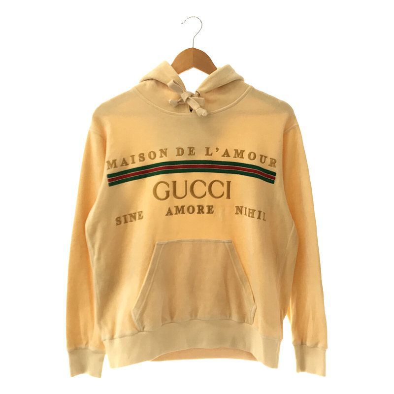 美品】 GUCCI / グッチ | ロゴ エンブロイダリー プルオーバー