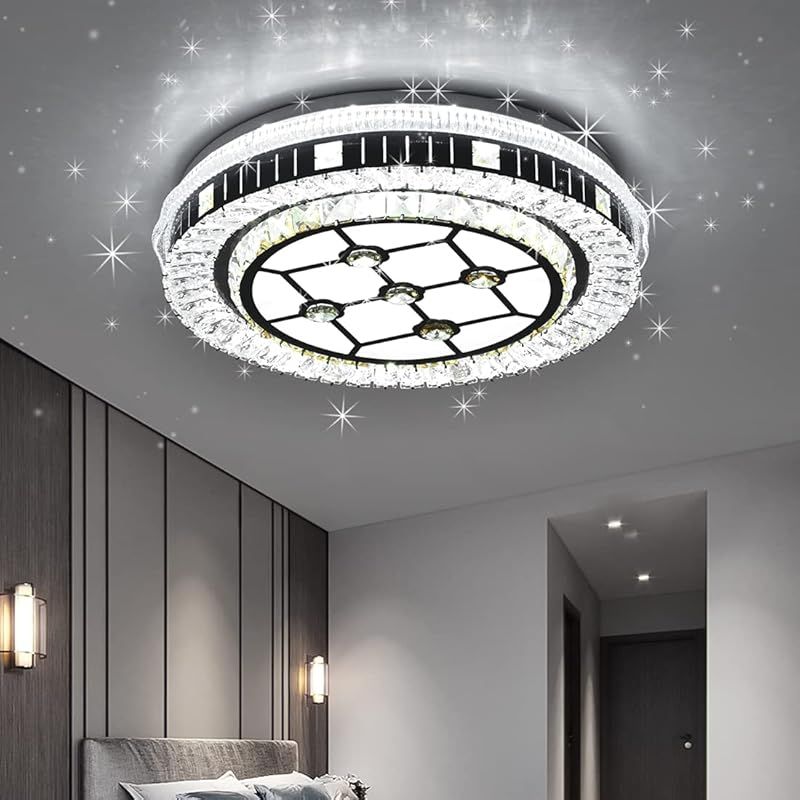 LED シーリングライト 水晶LEDライト 45W 8~10畳 Amazon.co.jp : LED シーリングライト 水晶LEDライト 45W 8~10畳