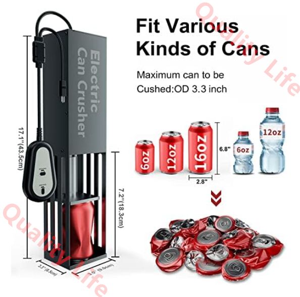 電動缶破砕機 電動缶クラッシャー