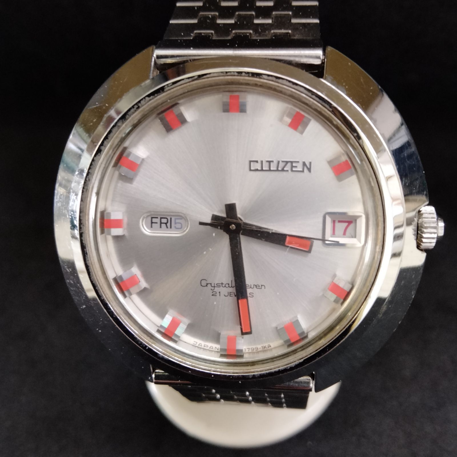 最終値下げ！激レア！デッドストック CITIZEN クリスタルセブン 