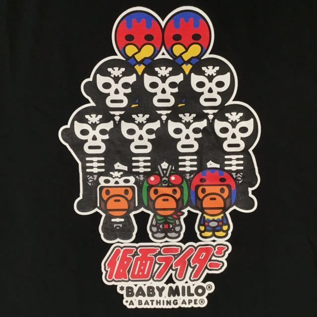 仮面ライダー マイロ Tシャツ BAPE MILO ベイプ ape エイプ - メルカリ