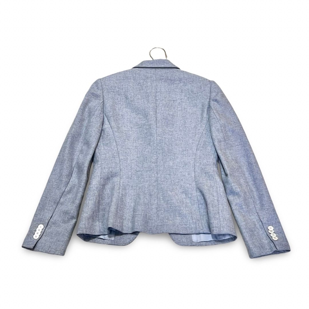 KITON - Kiton キートン カシミア 100% テーラード ジャケット レディース size 42 グレー イタリア製 Kiton キートン カシミア 100% テーラード ジャケット レディース size