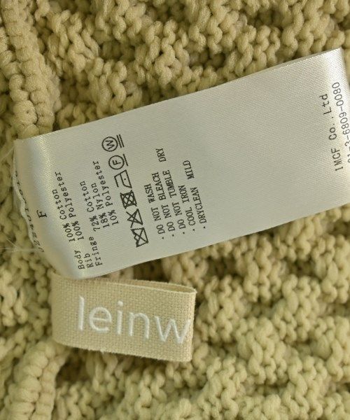  LEINWANDE ベスト ノースリーブ レディース 古着 ノースリーブ ニット セーター